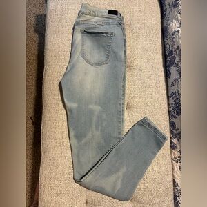 Celebrity Pink Light Blue Low Rise Skinny Jeans